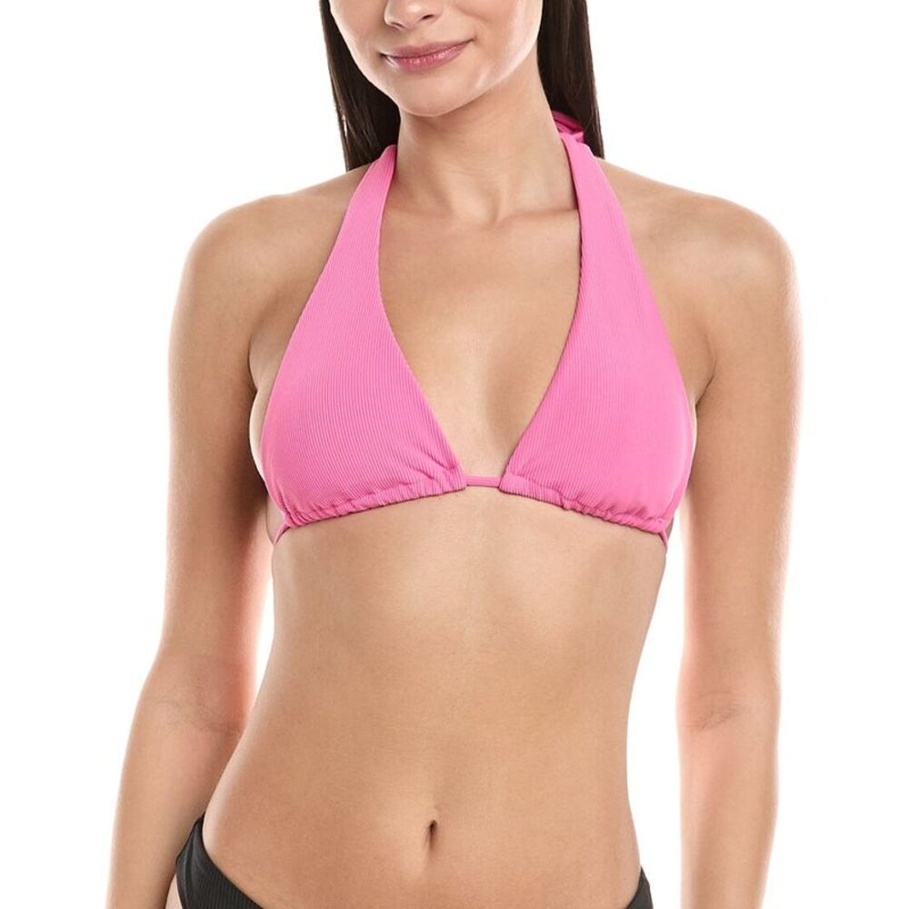 Vyb Womens Britt Multi Way Halter Bikini Top, Red